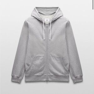 Men’s Reigning Champ Mid-weight Terry Classic Cotton Full Zip Hoodie Size Medium